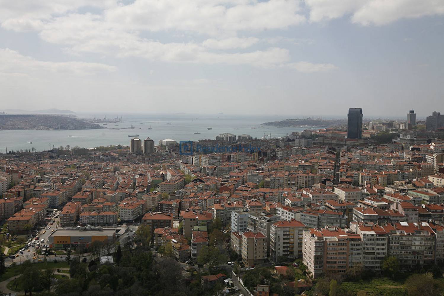 1 + 1 Flat for Sale in Selenium Twins with Bosphorus View
