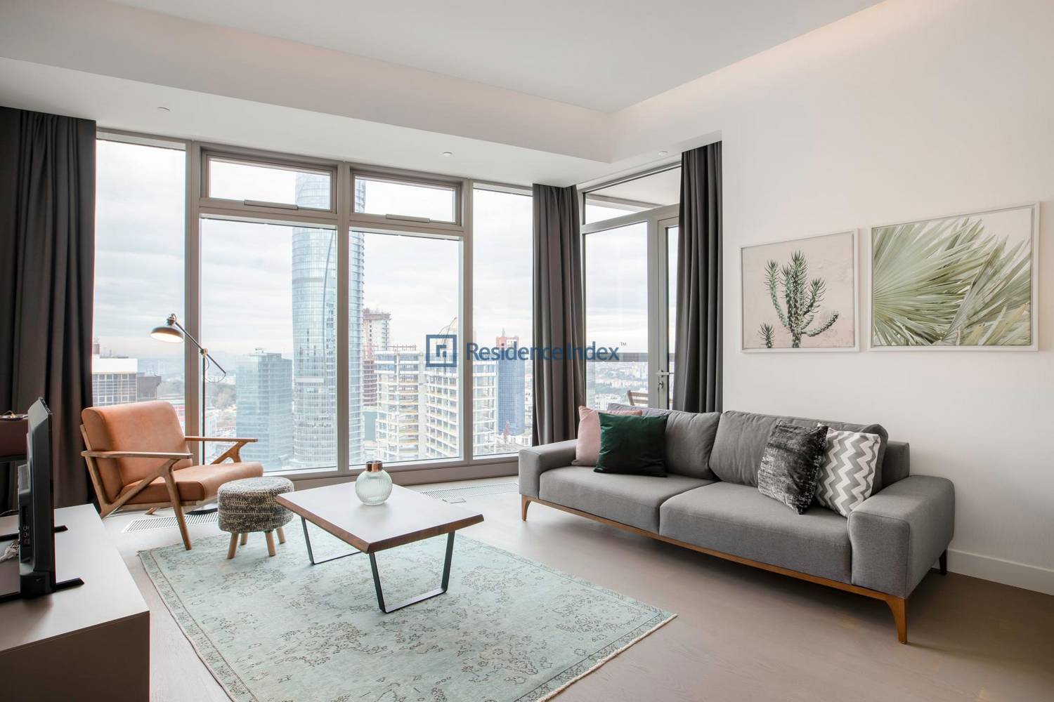 maslak 42 bosphorus view luxury furnished apartment for rent residence index