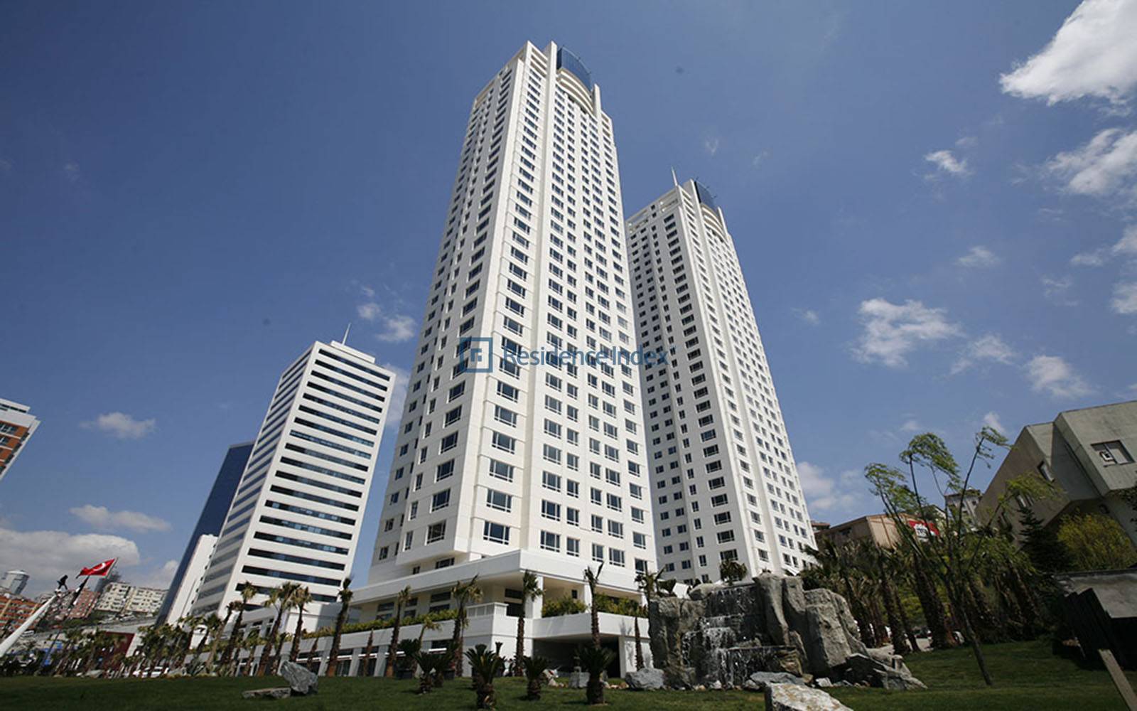 1 + 1 Flat for Sale in Selenium Twins with Bosphorus View